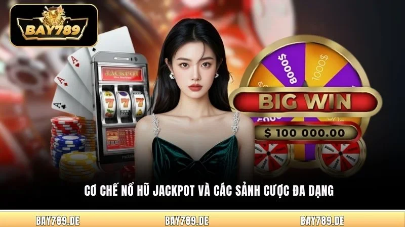 Cơ chế nổ hũ Jackpot và các sảnh cược đa dạng